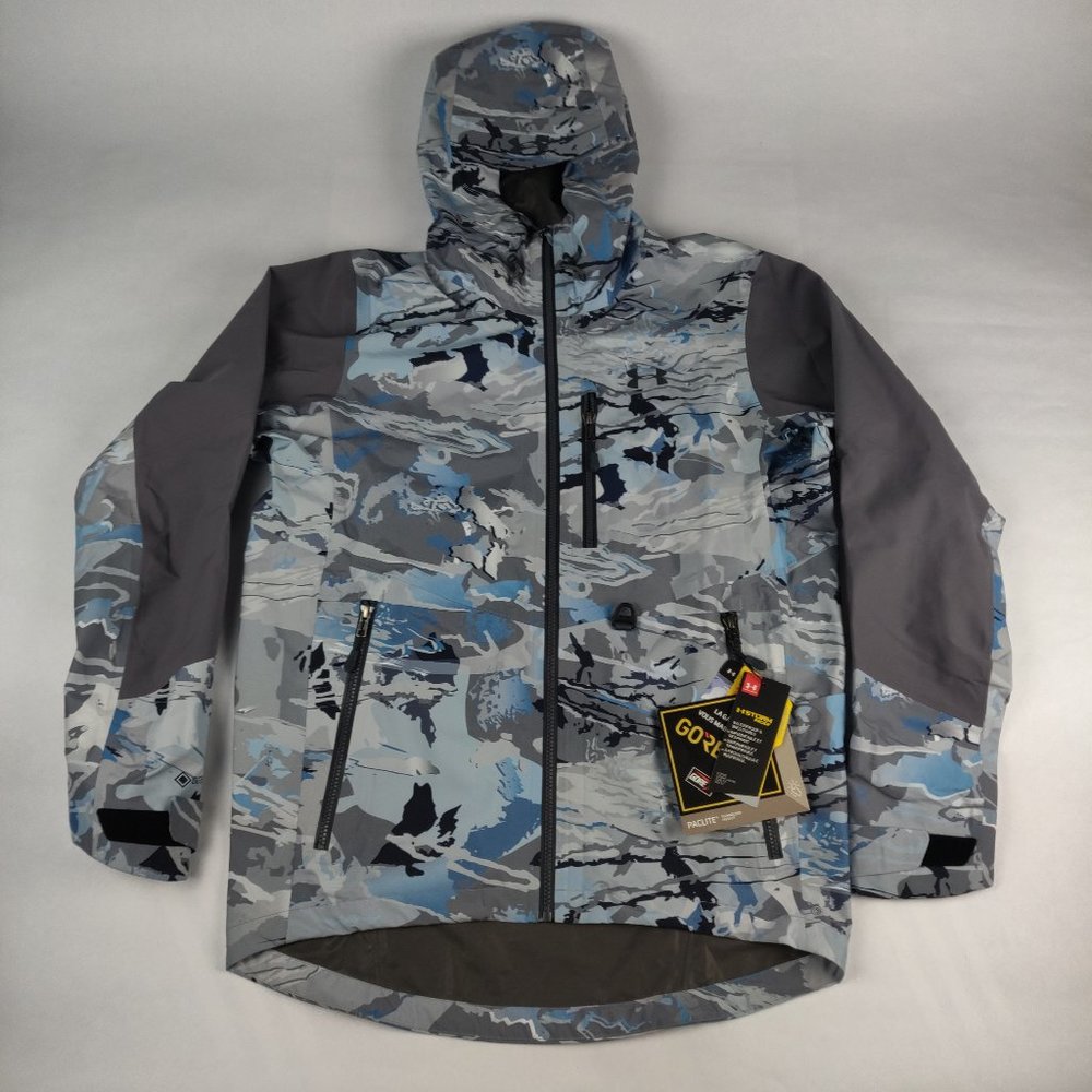 Under Armour Shoreman Gore Tex  camo jacket Small